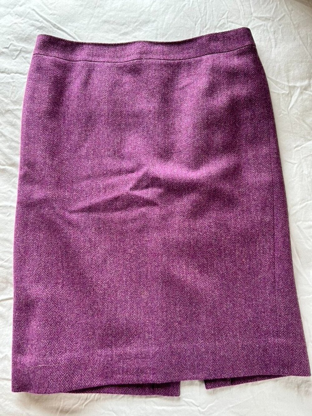 J Crew No 2 Pencil Skirt size 8, 100% wool